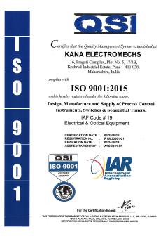 Kana Electromechs ISO